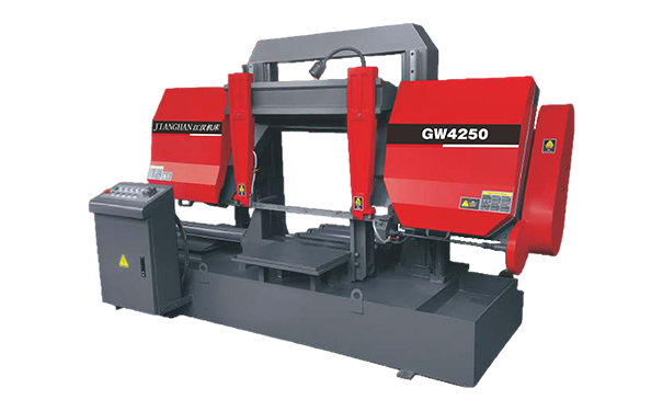 君山GW4250双柱龙门卧式带锯床